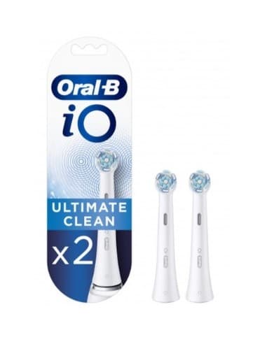 Oral B Recambio Cepillo Electrico Io Ultimate Clean 2 Unidades (negro)