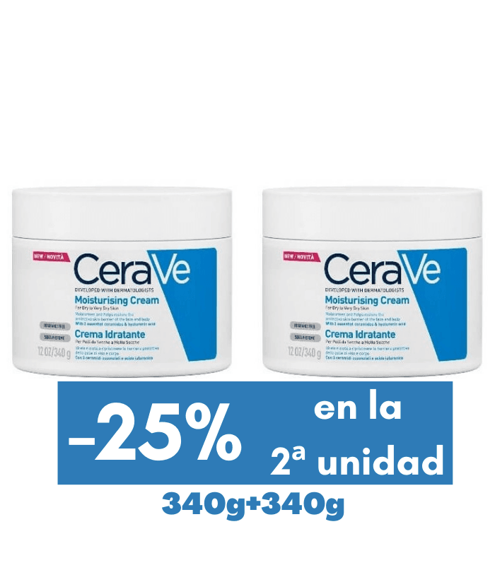 Cerave Duplo Crema Hidratante Tarro