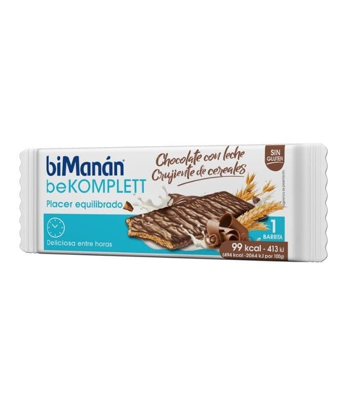 Bimanan Snack Chocolate con Leche sin Gluten 1u