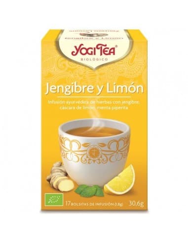 Yogi Tea Jengibre Limon 17 Infusiones
