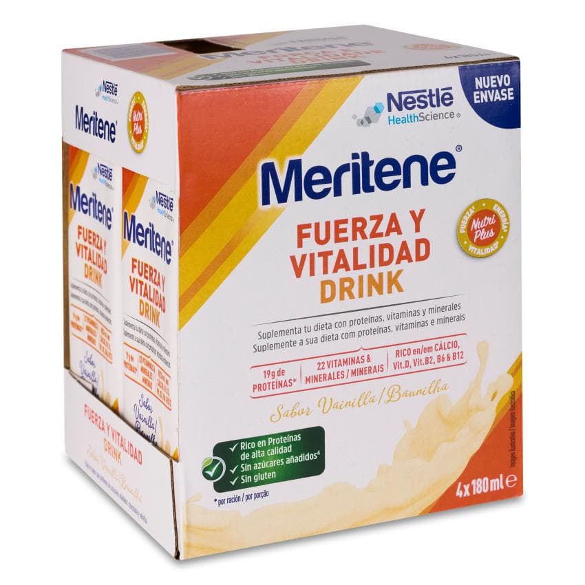 Pack Meritene Vainilla 30 Sobres