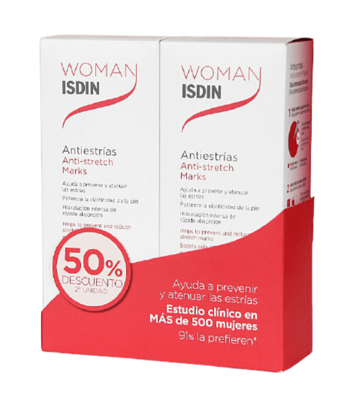 Woman Isdin Antiestrias Pack 250 ML X 2