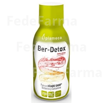 Plameca Ber-detox Sabor Fresa 250
