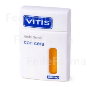 Vitis Seda Dental con Cera 50 M 2 Unidades Duplo