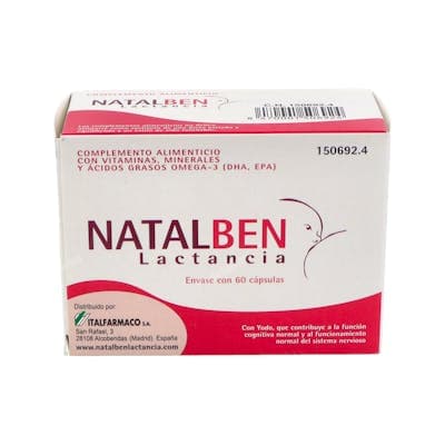 Natalben Lactancia 60 Caps