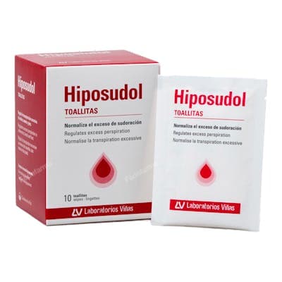 Hiposudol Toallitas 3 ML 20 Toallitas