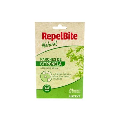 Repel Bite Parches Naturales con Citronella 24 Aplicaciones