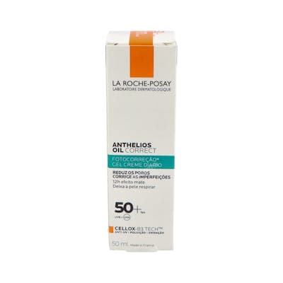 Anthelios Oil Correct SPF 50 la Roche Posay 1 Bote 50 ML