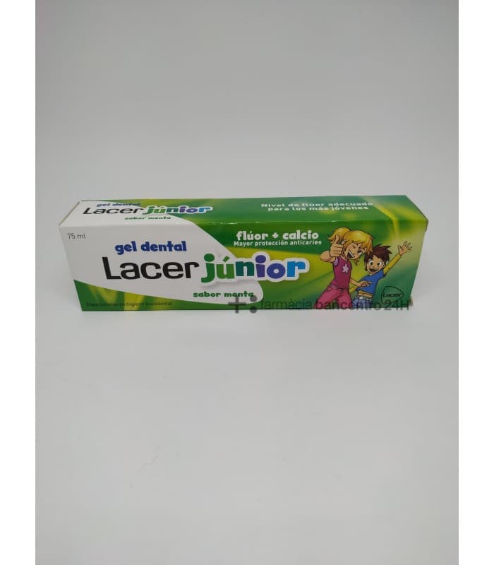 Lacer Gel Junior Menta 75 ML