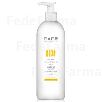 Babe Jabon de Aceite Pieles Atopicas 1 Envase 500 ML