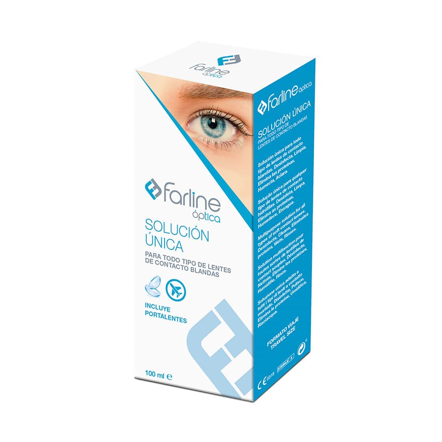 Farline Lentes de Contacto Blandas Solucion Unic