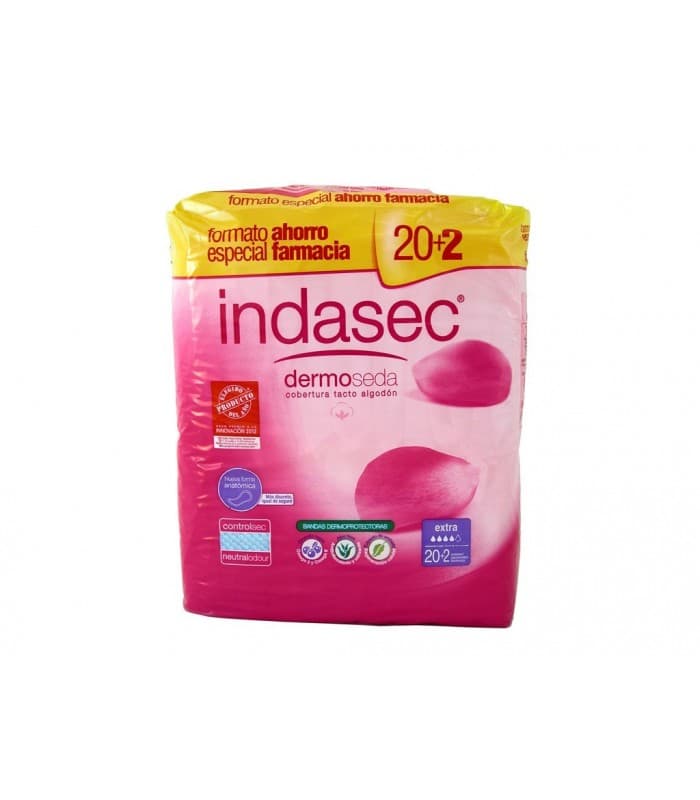 Indasec Extra Incont Lig20+2un