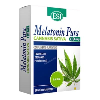 Melatonin Pura Esi 1,9 MG 60 Tabletas