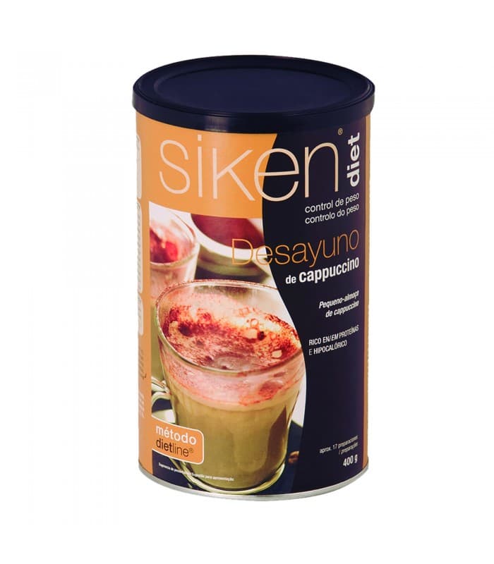 Siken Diet Desayuno de Capuccino Bote 400 G