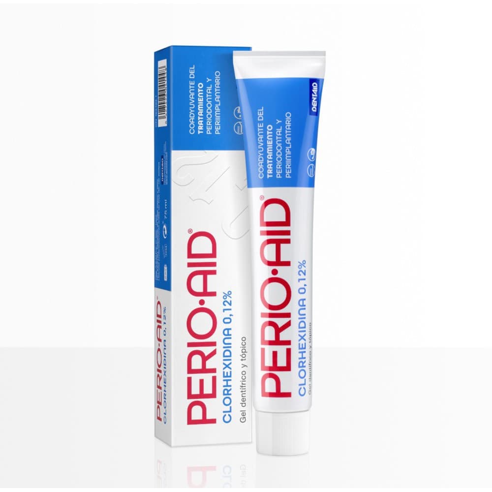 Perio Aid 0.12 Tratamiento Gel Dentifrico Topico 1 Envase 75 ML