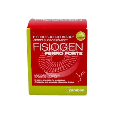 Fisiogen Hierro Forte Caps 30 Caps