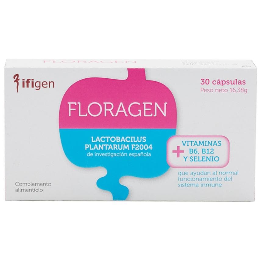 Floragen 500 MG 30 Capsulas