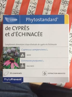 Phytostandard Cipres y Equinacea 30 Comprimidos
