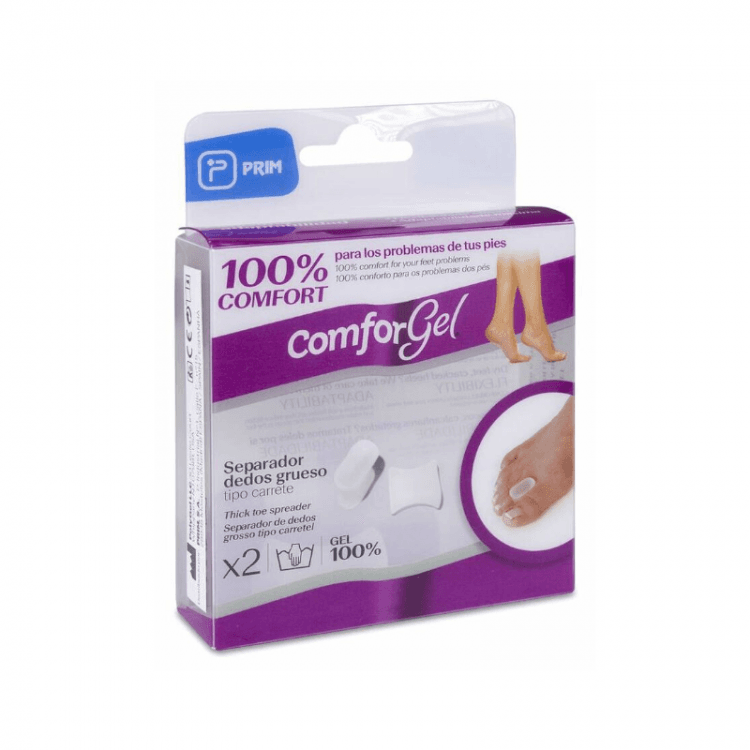 Separadedos en Carrete Grueso Comforgel 2 Unidades Talla S