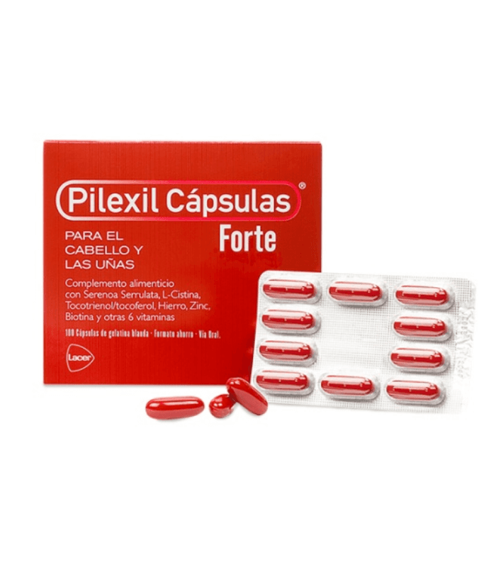 Pilexil Capsulas Forte Cabello y Uñas 100 Caps