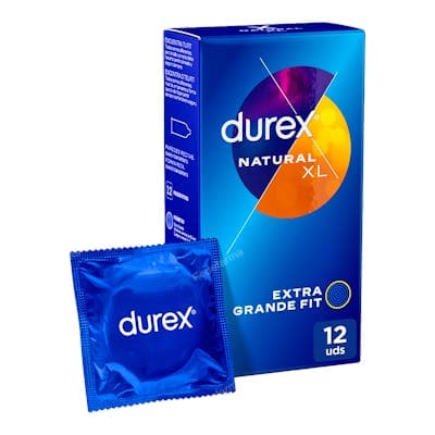 Durex Natural Xl Preservativos 12 U