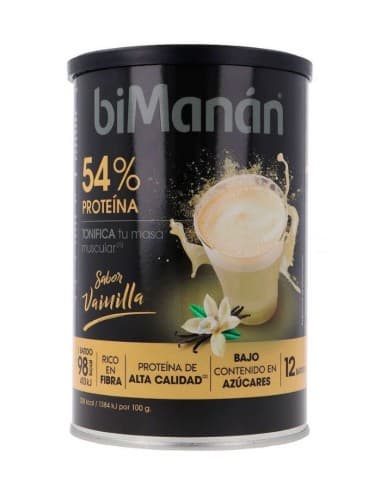 Bimanan Metodo Pro Batido Hiperproteica e Hipocalorica Vainilla 540 G