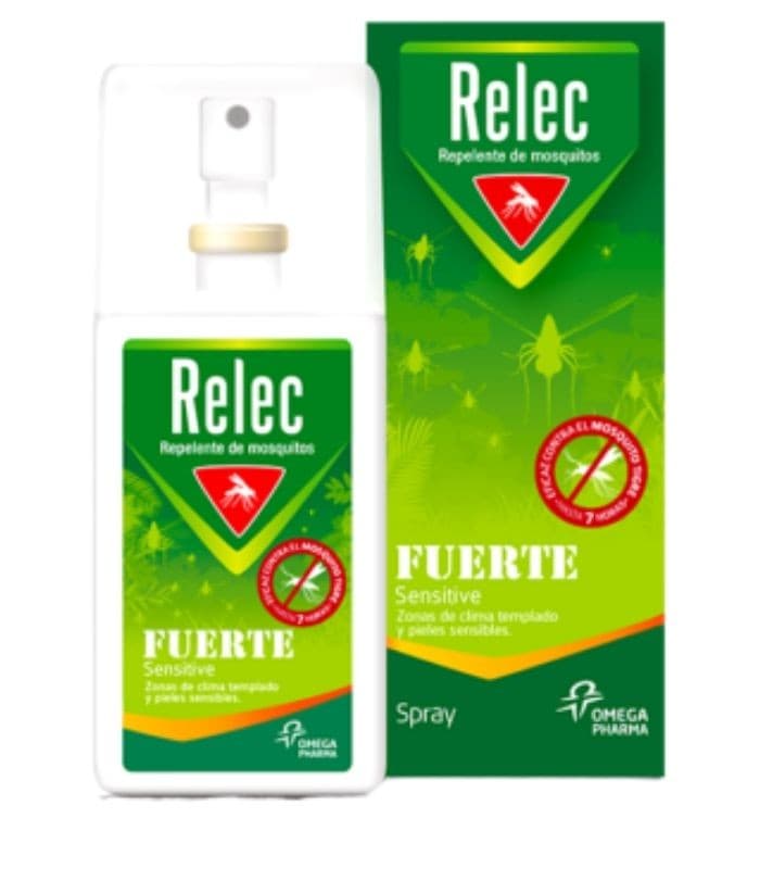 Relec Fuerte Sensitive Spray Repelente Mosquitos 75 ML