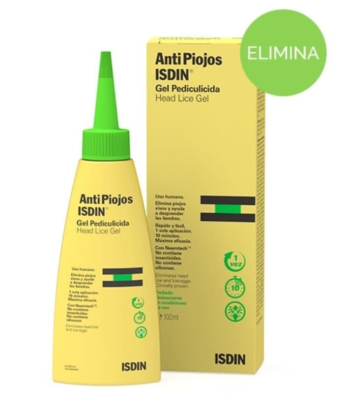 Antipiojos Isdin Gel Uso Humano Pediculicida 100 ML
