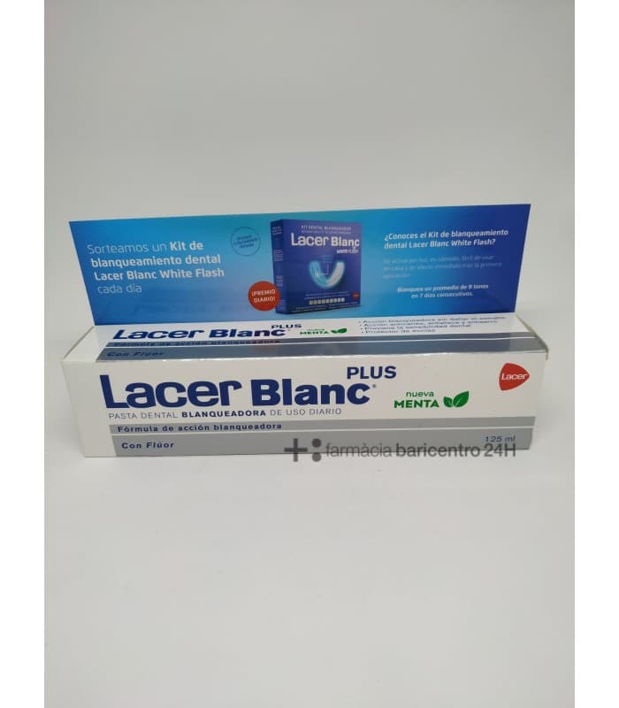 Lacerblanc Pasta Dentrifica 1 Tubo 125 ML Sabor Menta