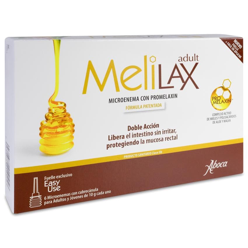 Melilax Adult Microenemas 6 Unidades 10 G