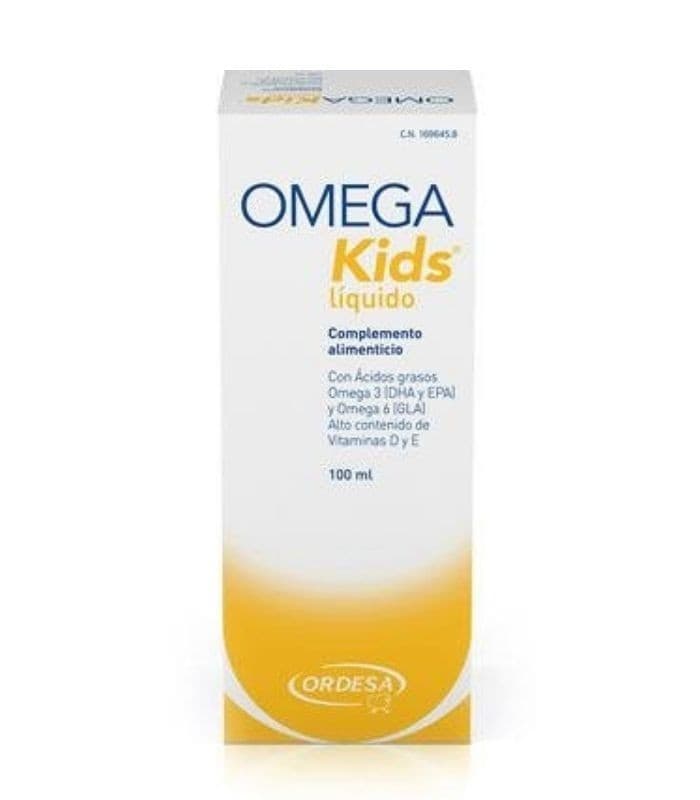 Omega Kids 1 Envase 100 ML Sabor Limon