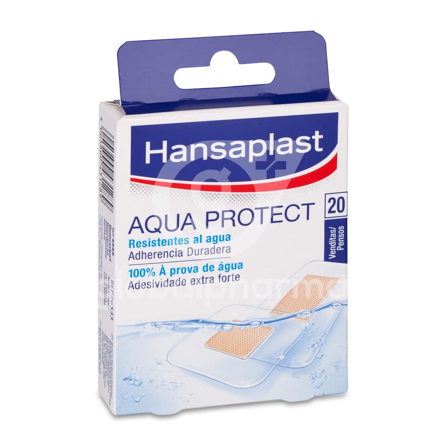 Hansaplast Aqua Protect Aposito Adhesivo Surtido 20 U