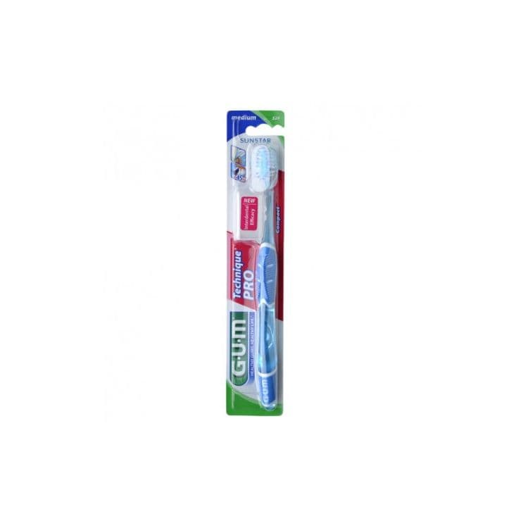 Cepillo Dental Adulto Gum 528 Technique Pro Compacto Medio