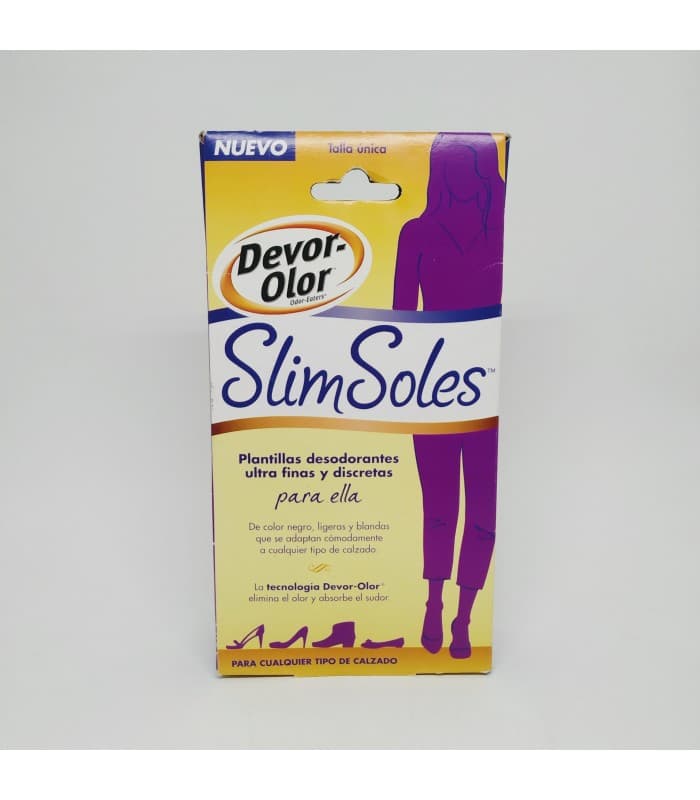 Plantillas Antiolor Devor Olor Slim Soles Ultra Finas