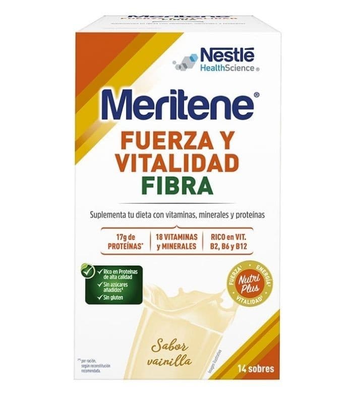 Meritene Extra 1 Envase 450 G Sabor Vainilla
