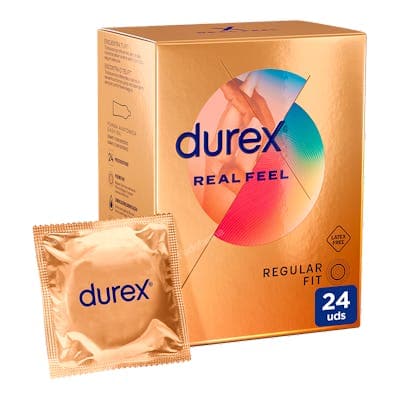 Durex Real Feel Preservativo sin Latex 12 U
