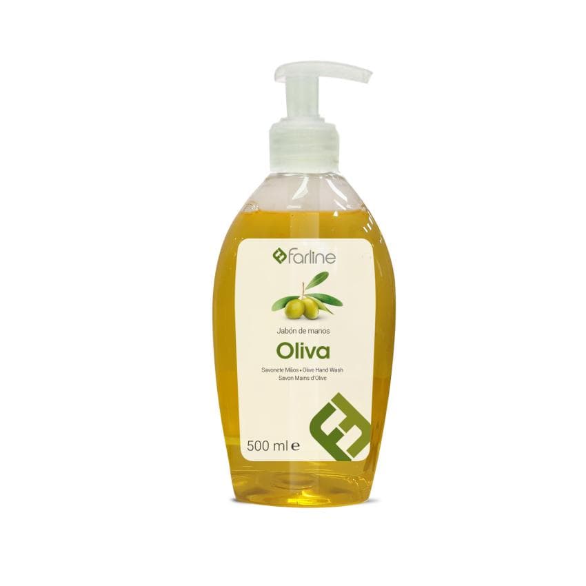 Farline Jabon de Manos Aceite de Oliva 1 Envase 500 ML