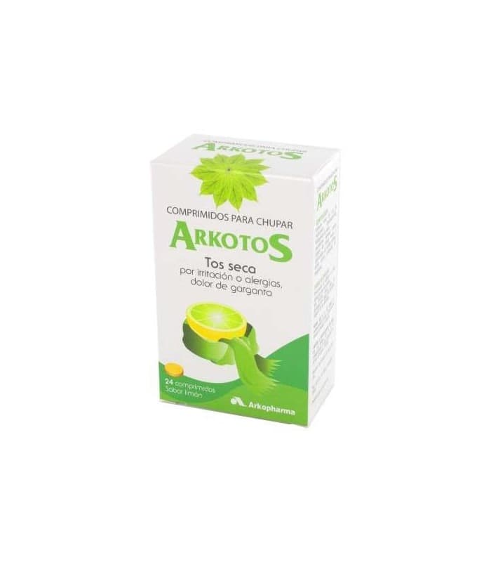 Arkotos Tos Seca 24 Comprimidos Sabor Limon