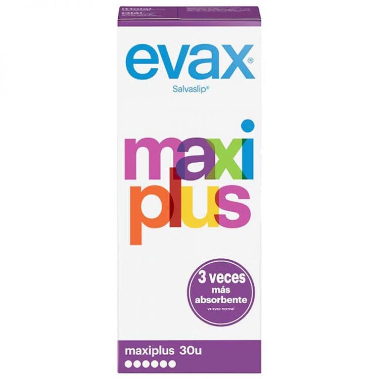 Protectores Evax Protege-slip Maxi Plus 30 Protege-slip