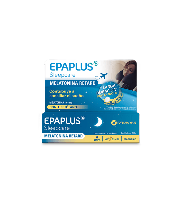 Epaplus Sleepcare Melatonina Forte+ C/ Triptofano 1.98 MG 60 Caps