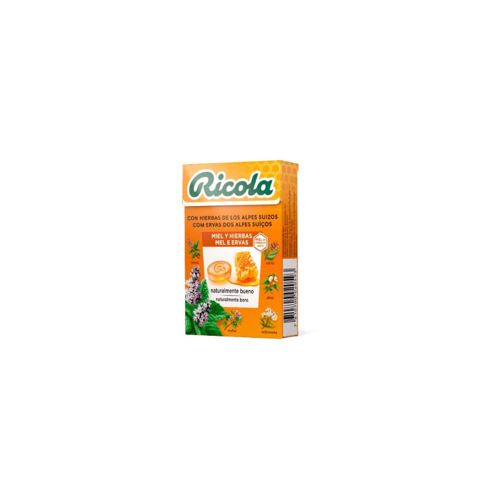Ricola Caramelos sin Azucar Hierbas con Stevia 50 G