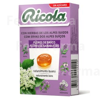 Ricola Caramelo Flor Sauco S/a