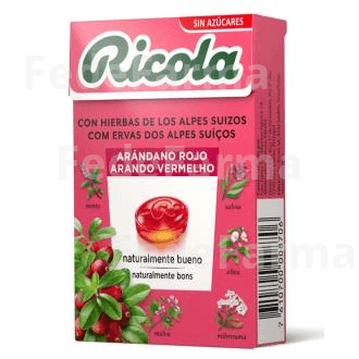 Ricola Caramelos sin Azucar Arandano 50 G