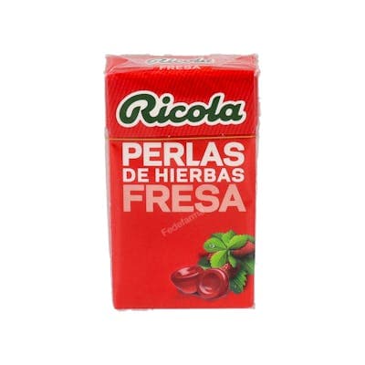 Ricola Perlas Fresa S Azucar