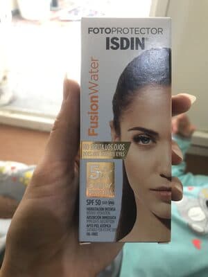 Fotoprotector Isdin Spf-50+ Fusion Water 50 ML