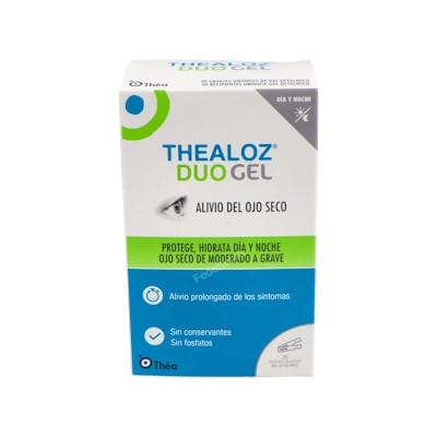 Thealoz Duo Gel Esteril Unidosis 0.4 G ML 30 Unidosis
