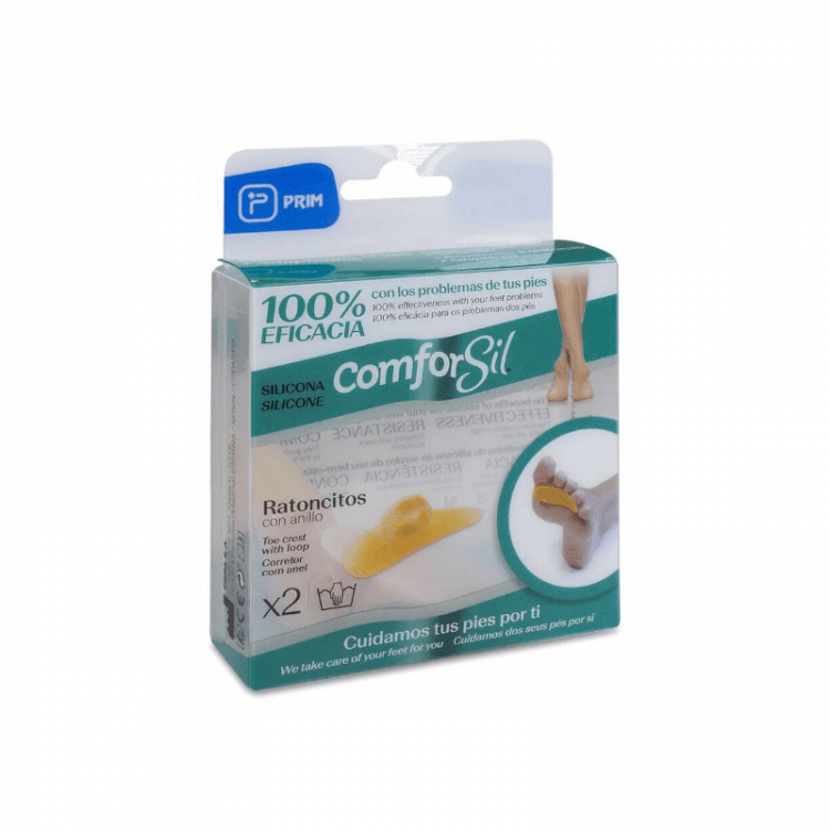 Ratoncito de Silicona con Anillo Comforsil 2 Unidades Talla M Cc226m