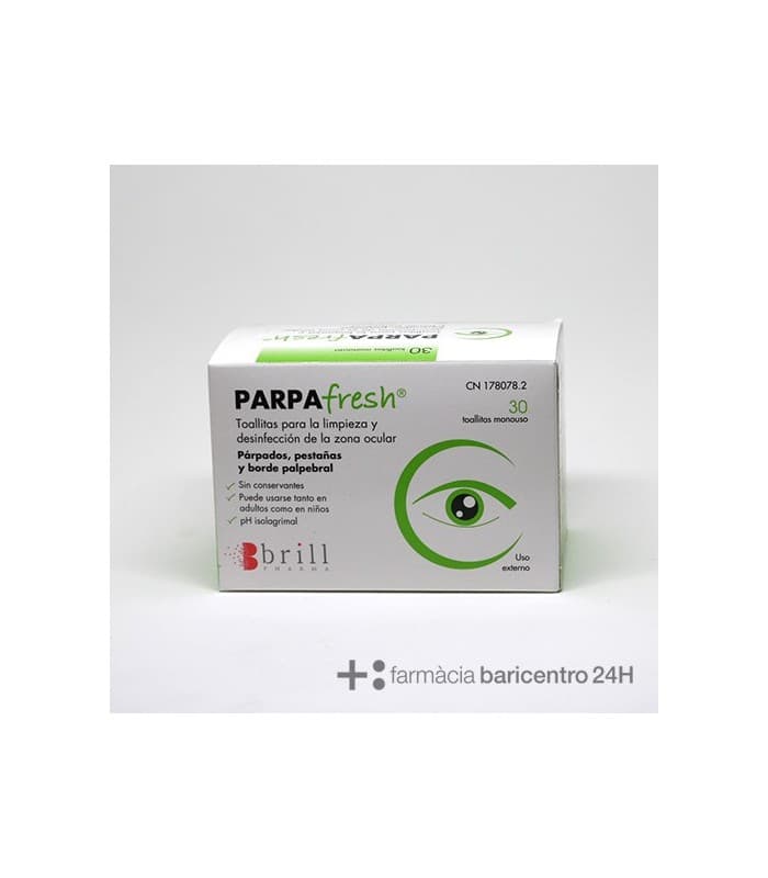 Parpafresh Toallitas Limpieza Parpados 30 Toallitas