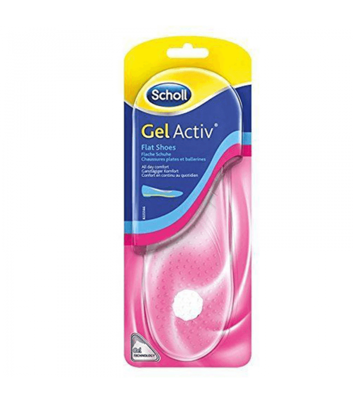Plantillas Scholl Gel Activ Zapato Plano