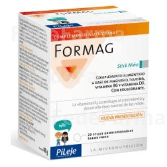 Formag 20 Sticks Sabor Fresa